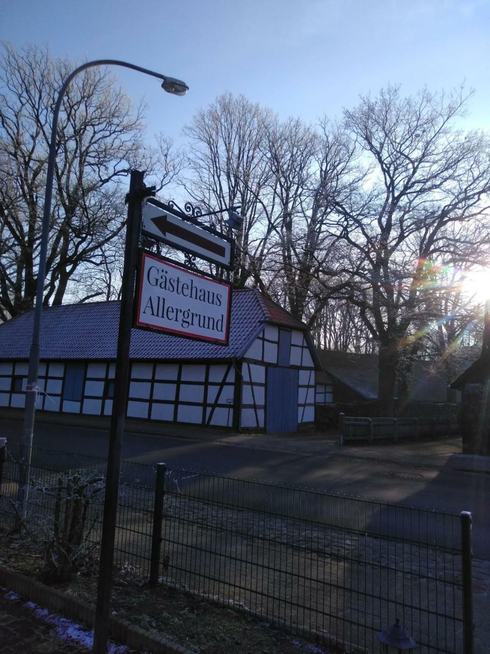 Hotel Gastehaus Allergrund Wienhausen Zewnętrze zdjęcie